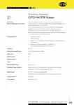 Technical data sheets